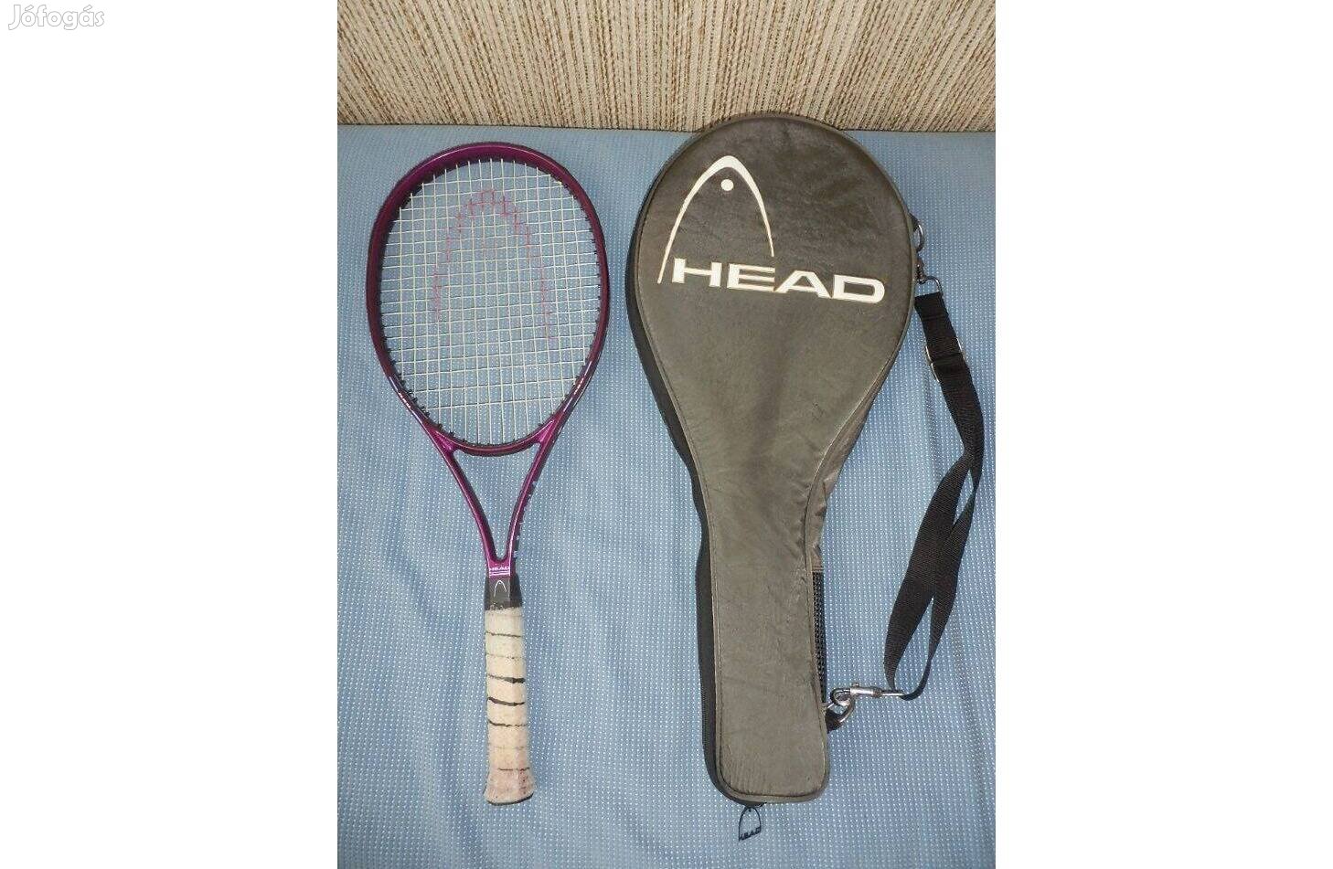 Head Vision 660 teniszütő saját márkás tokkal, új grippel