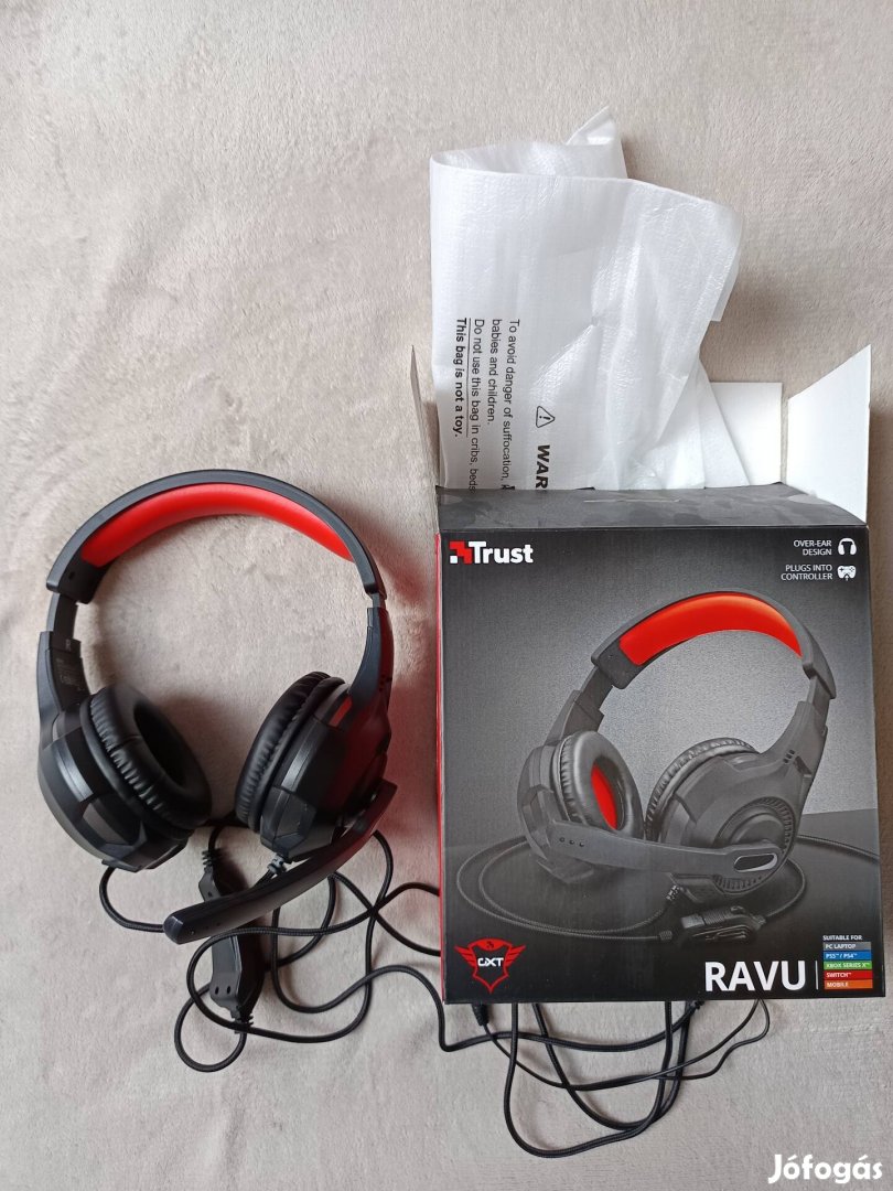 Headset Ravu Gxt307 fejhallgató eladó 