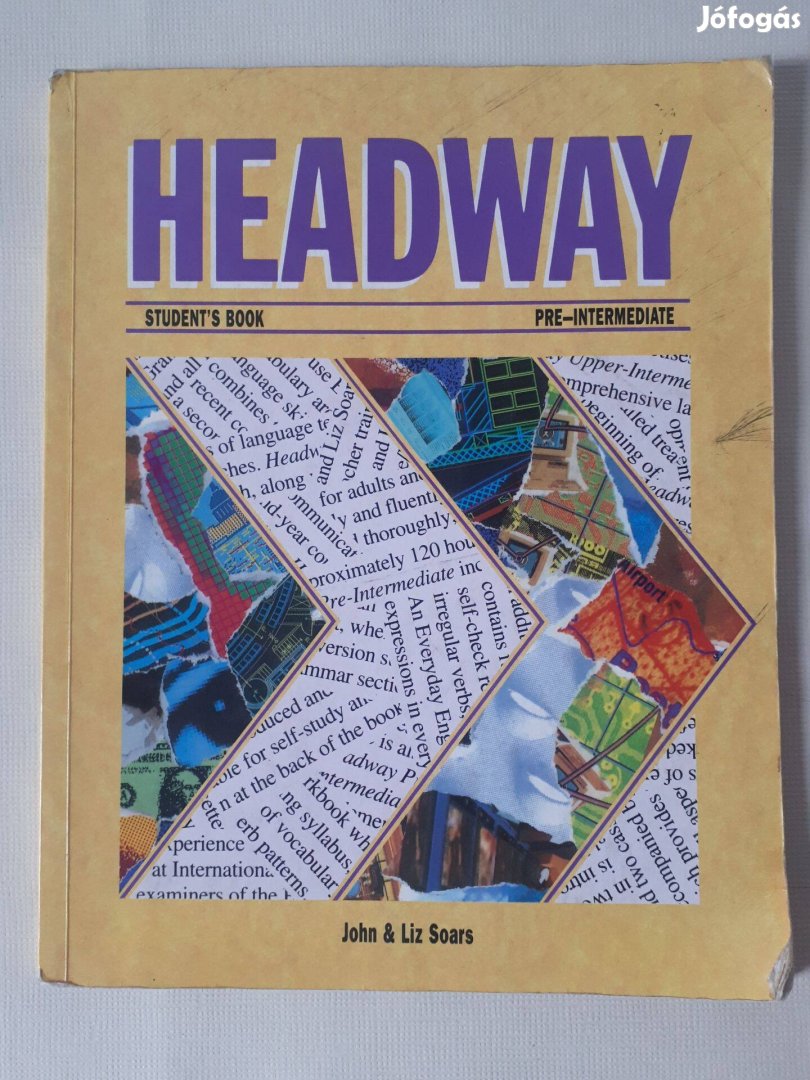 Headway Pre-Intermediate (sárga) Student's Book, tankönyv