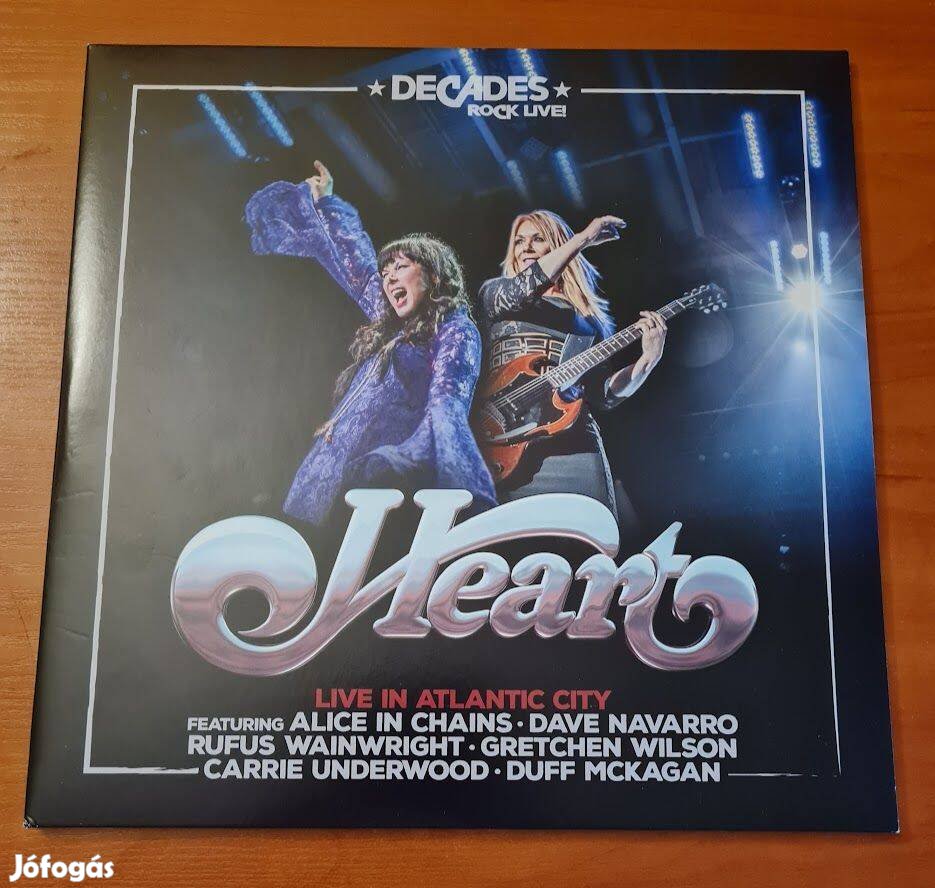 Heart - Live In Atlantic City; 2xlp, Vinyl