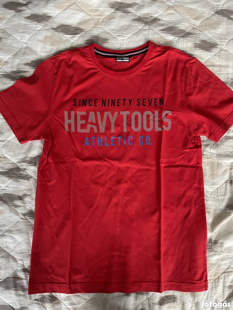 Heavy Tools piros póló