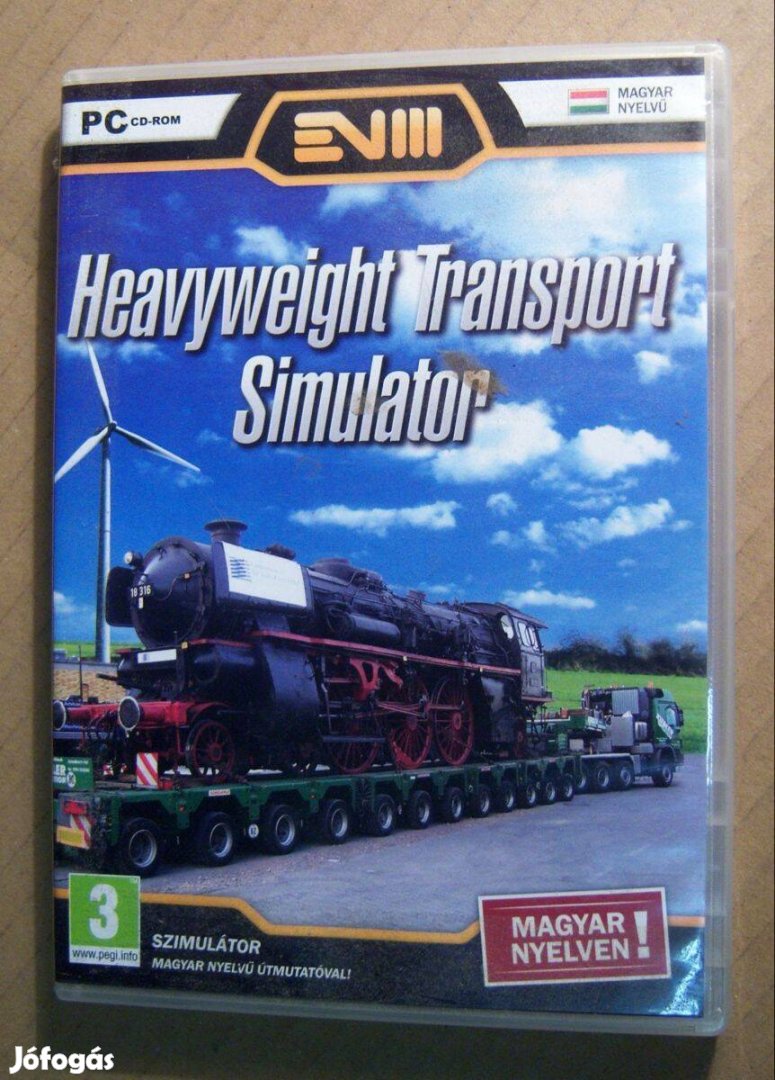 Heavyweight Transport Simulator (2010) CD (PC játék) jogtiszta