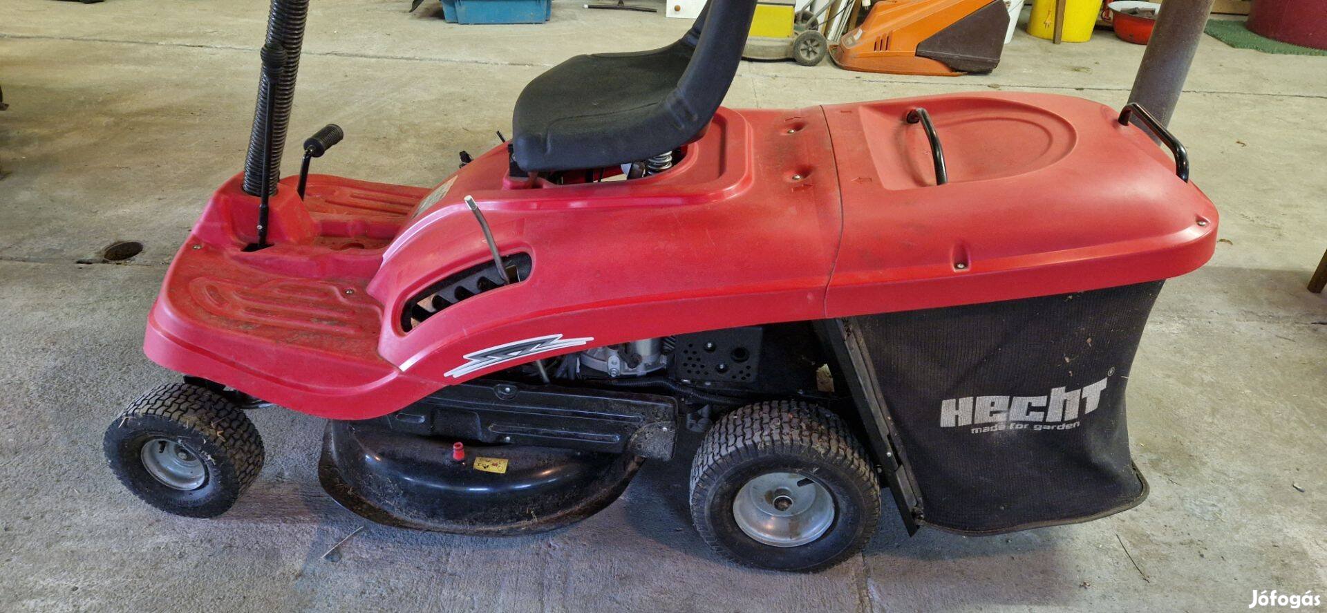 Hecht 5161 fűnyíró traktor eladó!