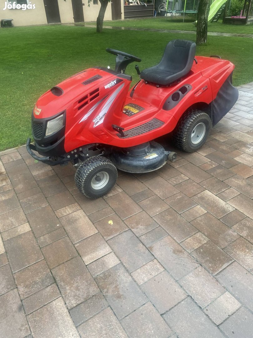 Hecht 5176 fűnyírótraktor fűnyíró traktor szép állapotban