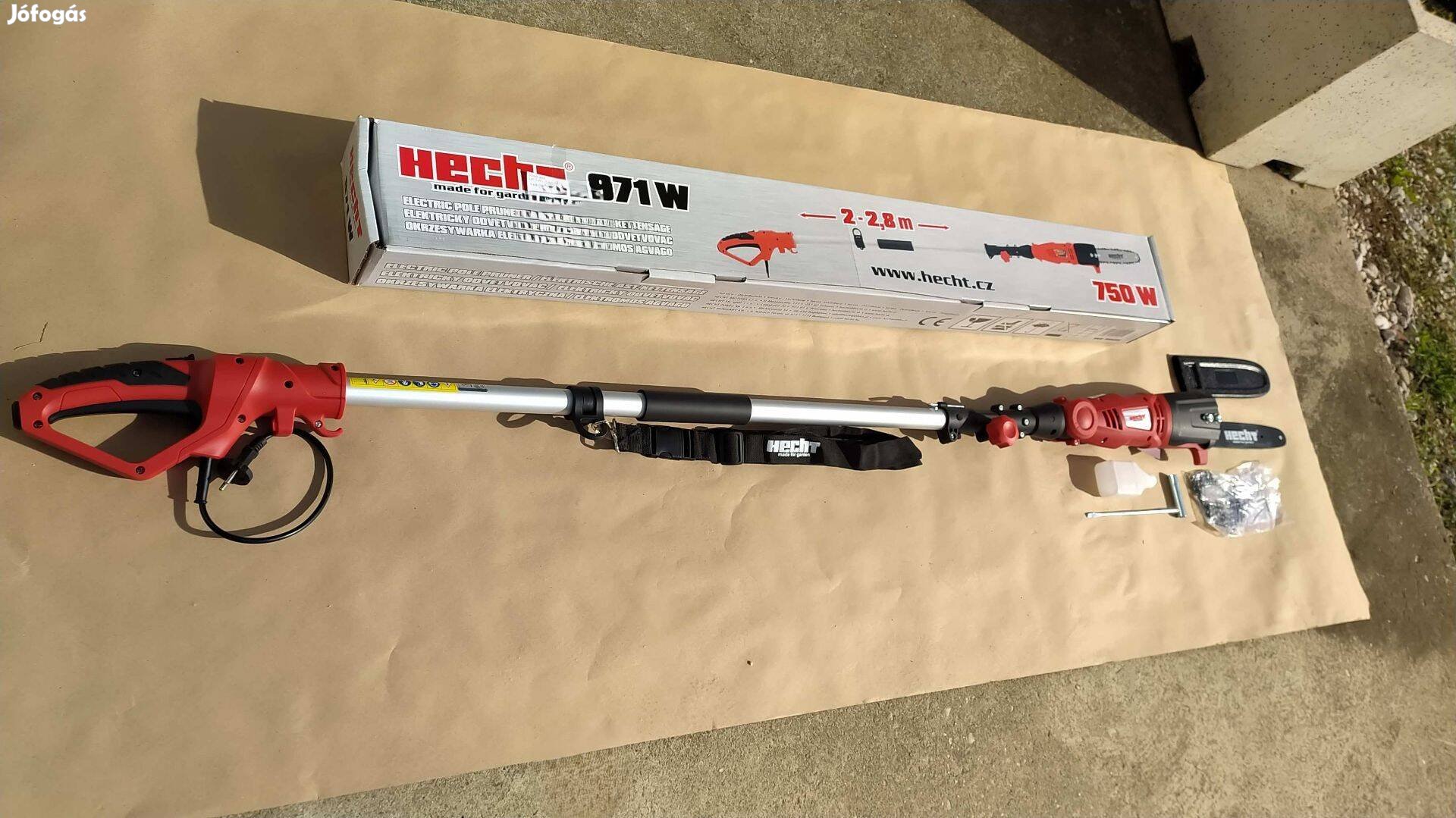 Hecht 971W elektromos magassági ágvágó eladó 0902