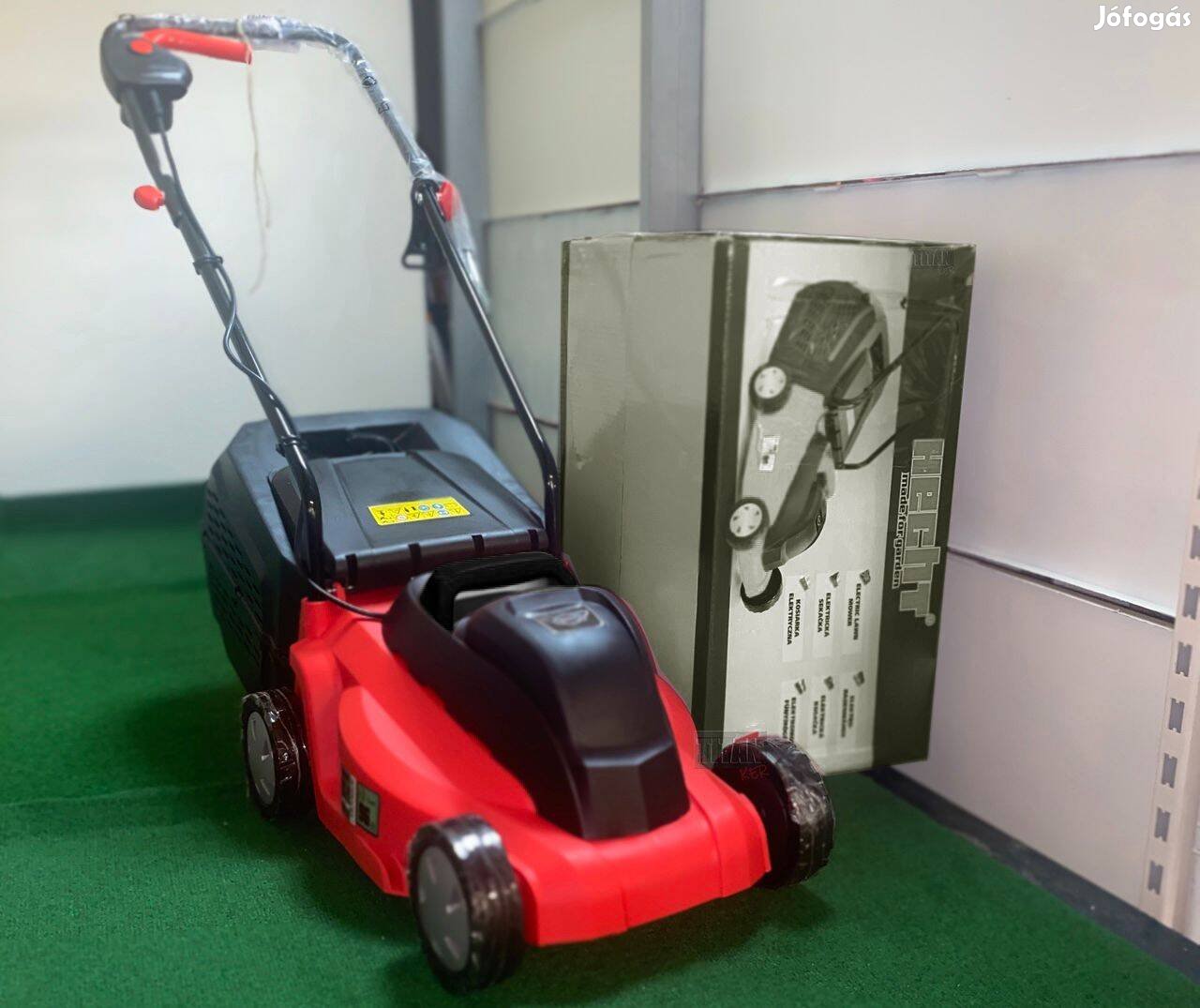 Hecht Elektromos Fűnyíró Elektromos Fűnyírógép 1200W 30l