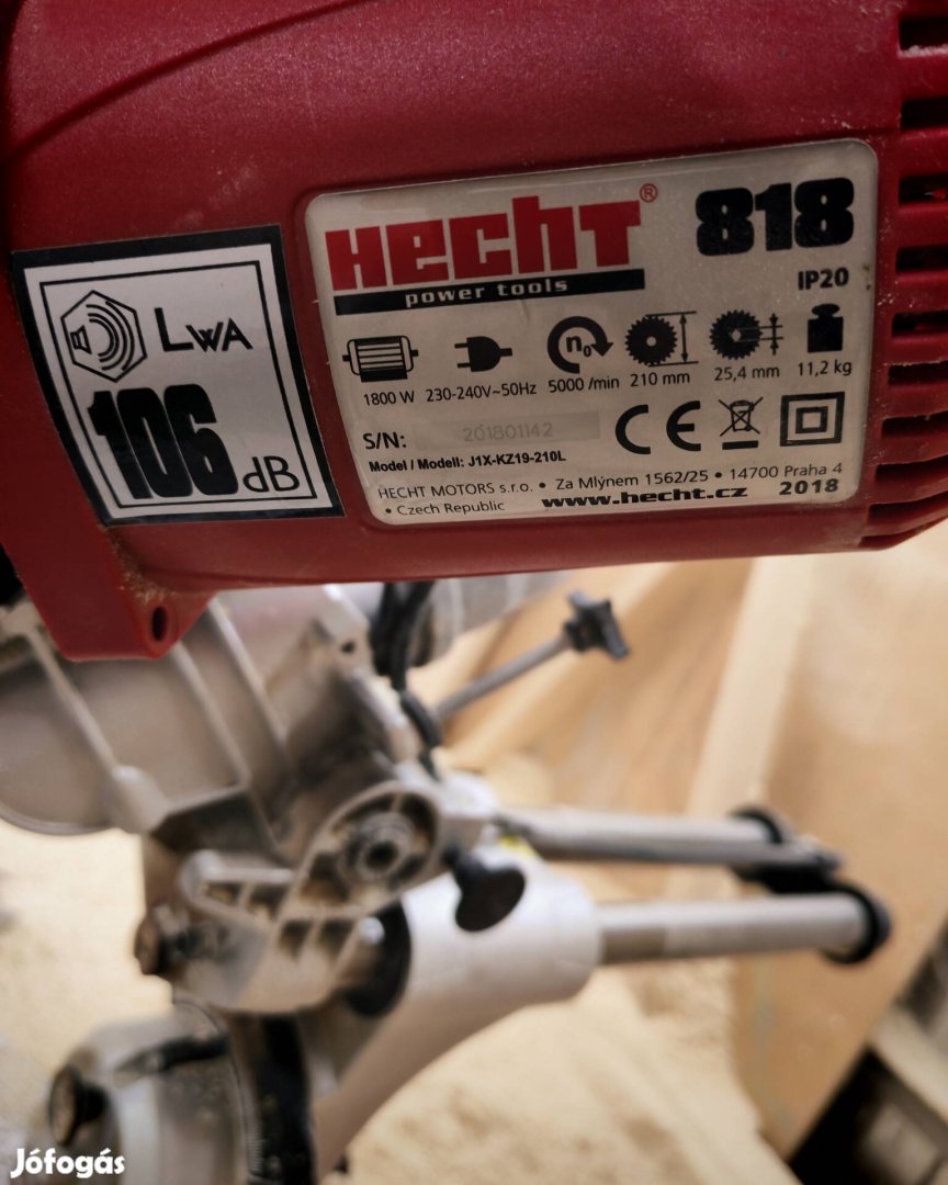 Hecht gérvágó fűrész!