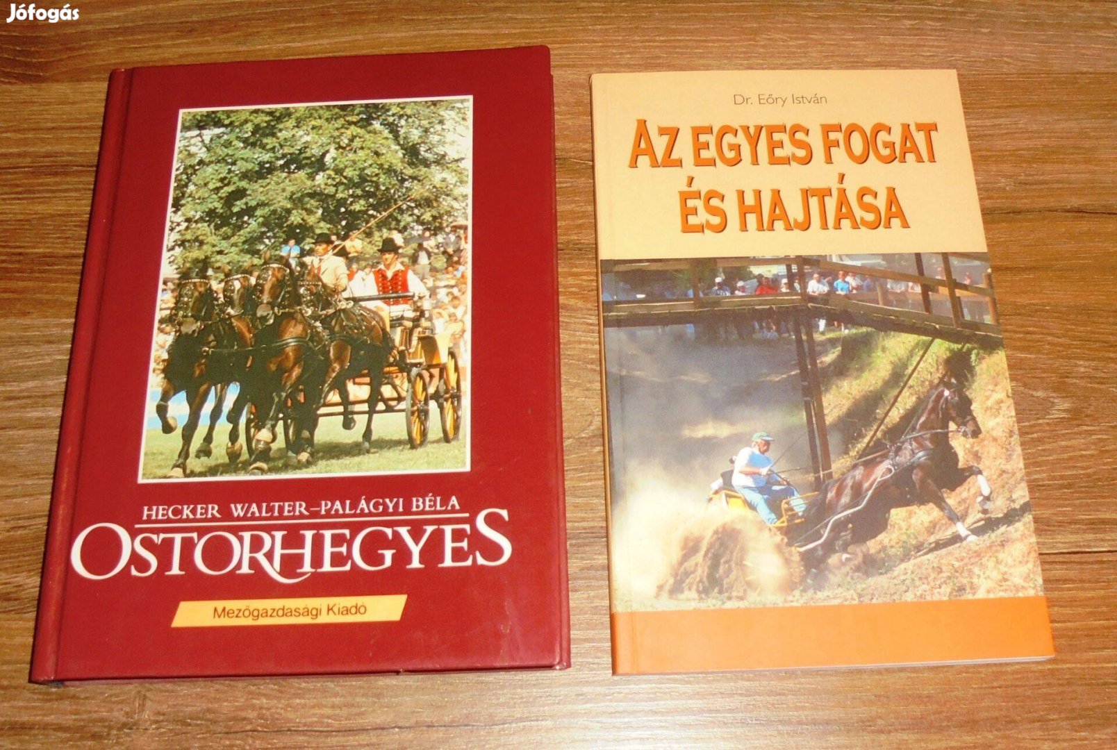 Hecker - Palágyi: Ostorhegyes (Könyv a fogathajtásról) + Eőry: Az egy