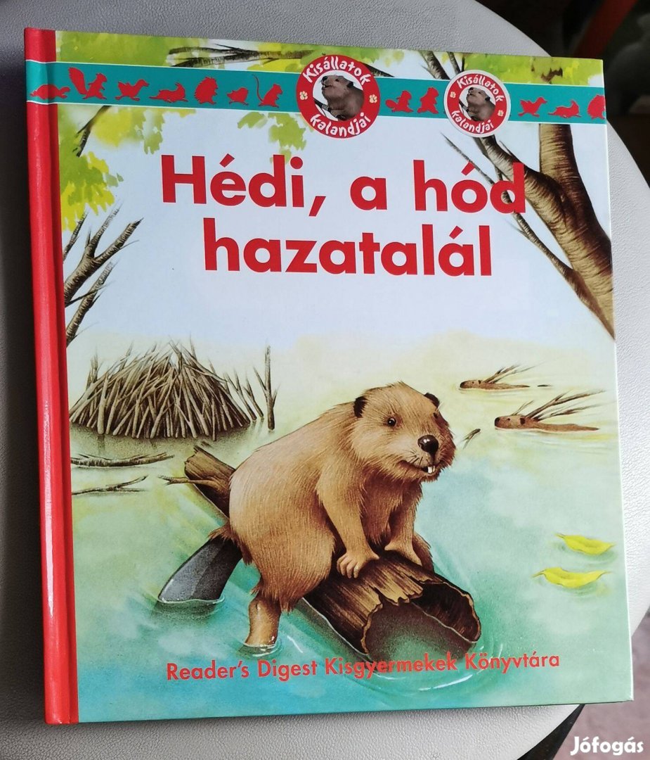 Hédi, a hód hazatalál -Reader's könyv Új