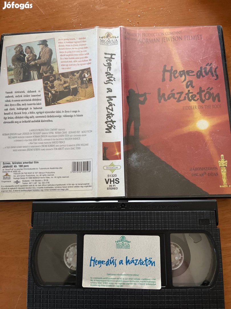 Hegedűs a háztetőn vhs