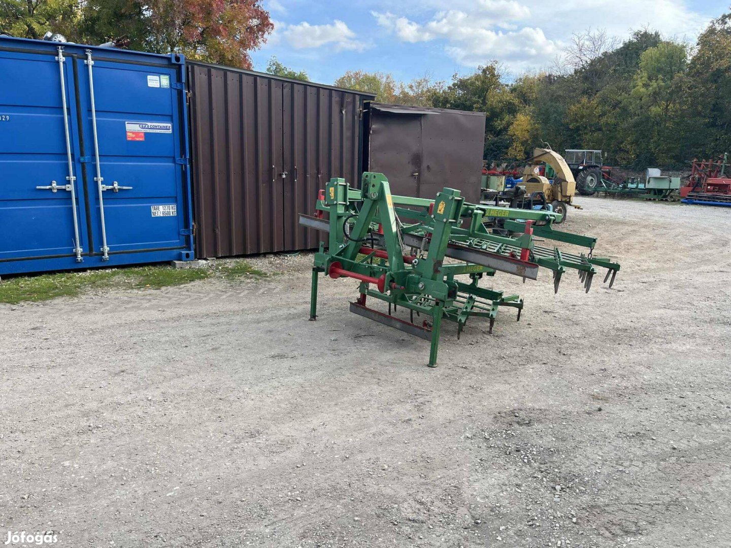 Héger 390 borona+simító hidraulikus