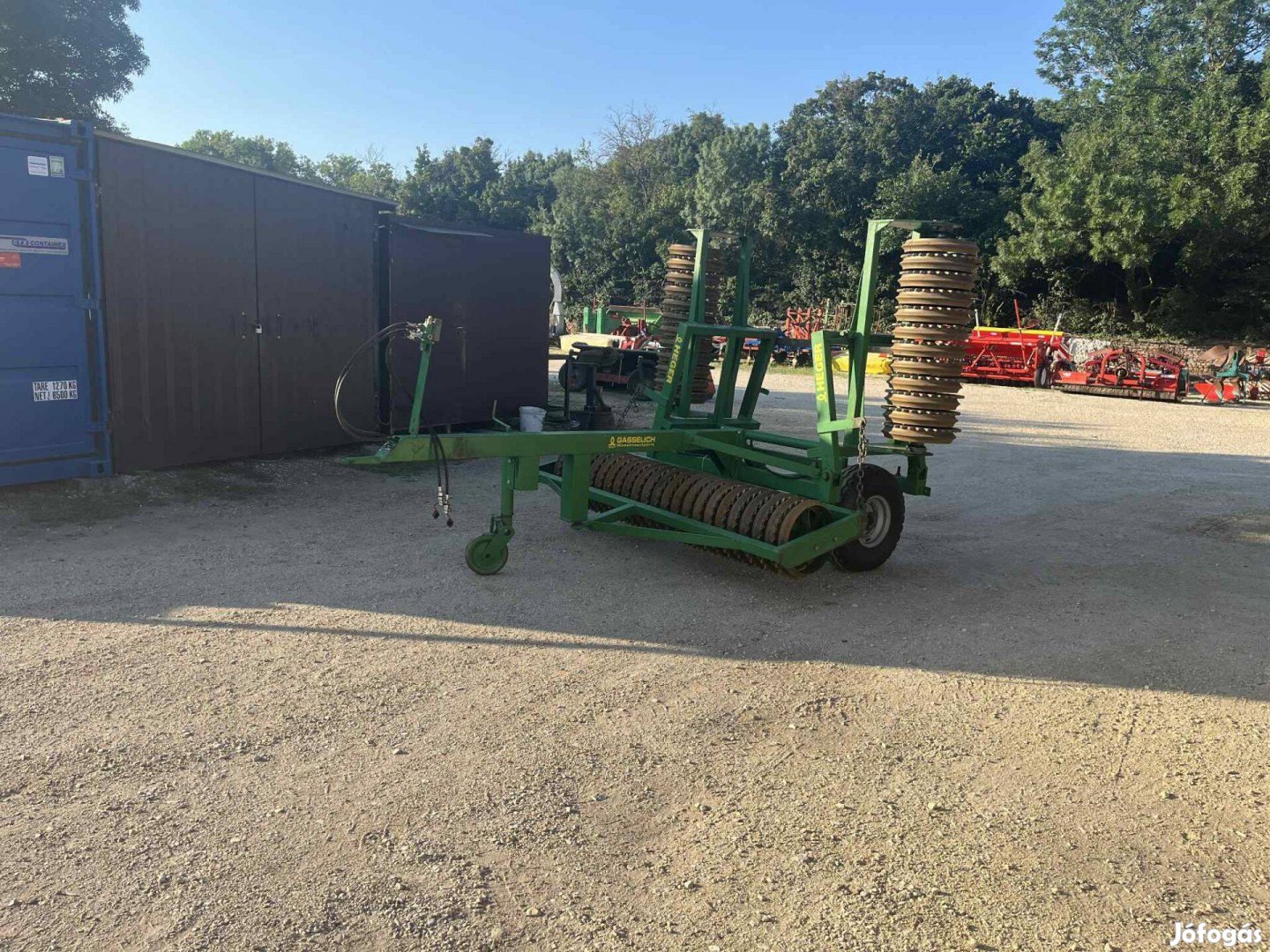 Héger 450 vontatott Cambirdge henger-hidraulikus