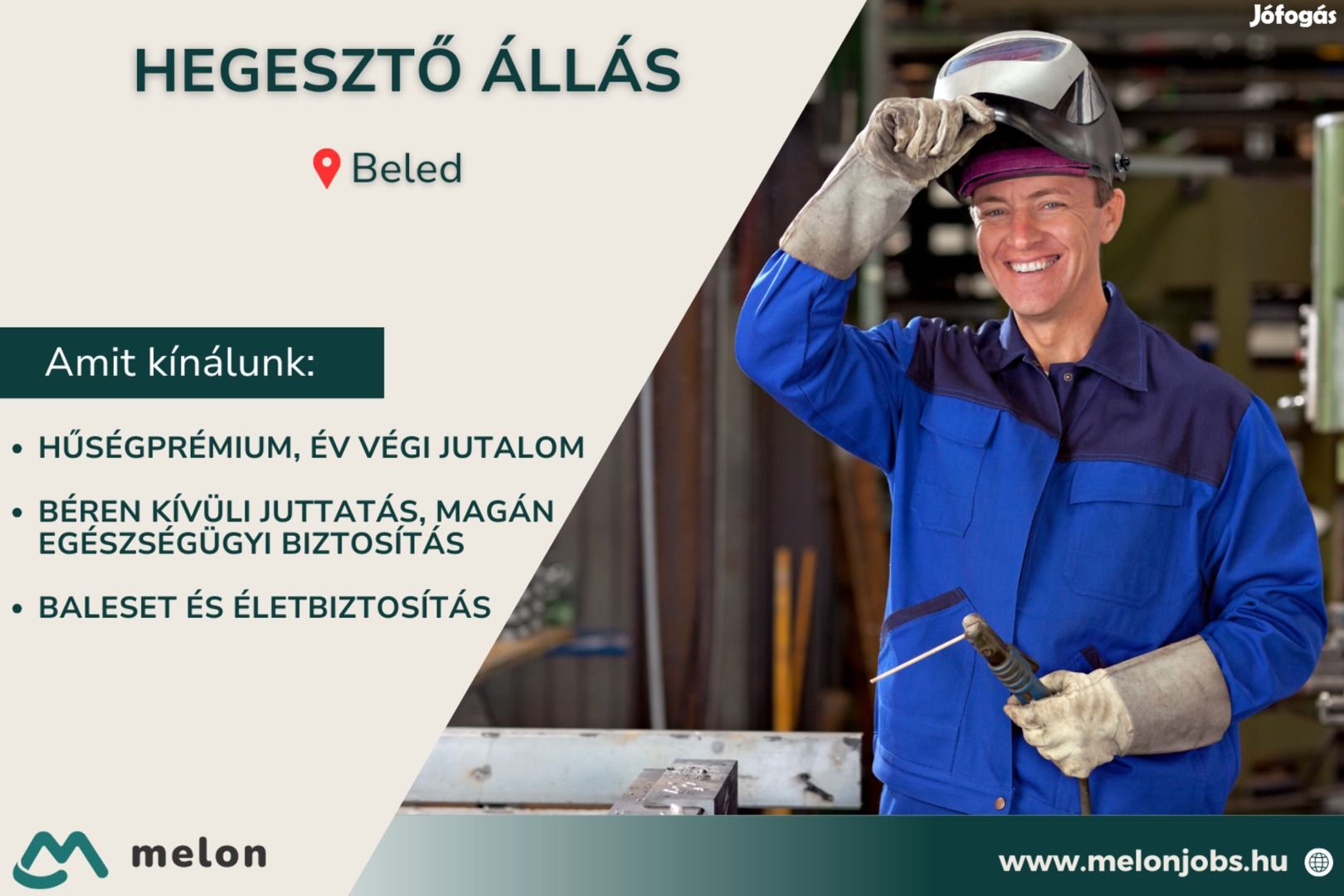 Hegesztő álláslehetőség
