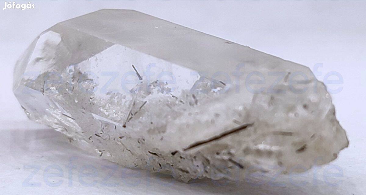 Hegyikristály fantomkvarc, rutil kristály ásvány (535.)