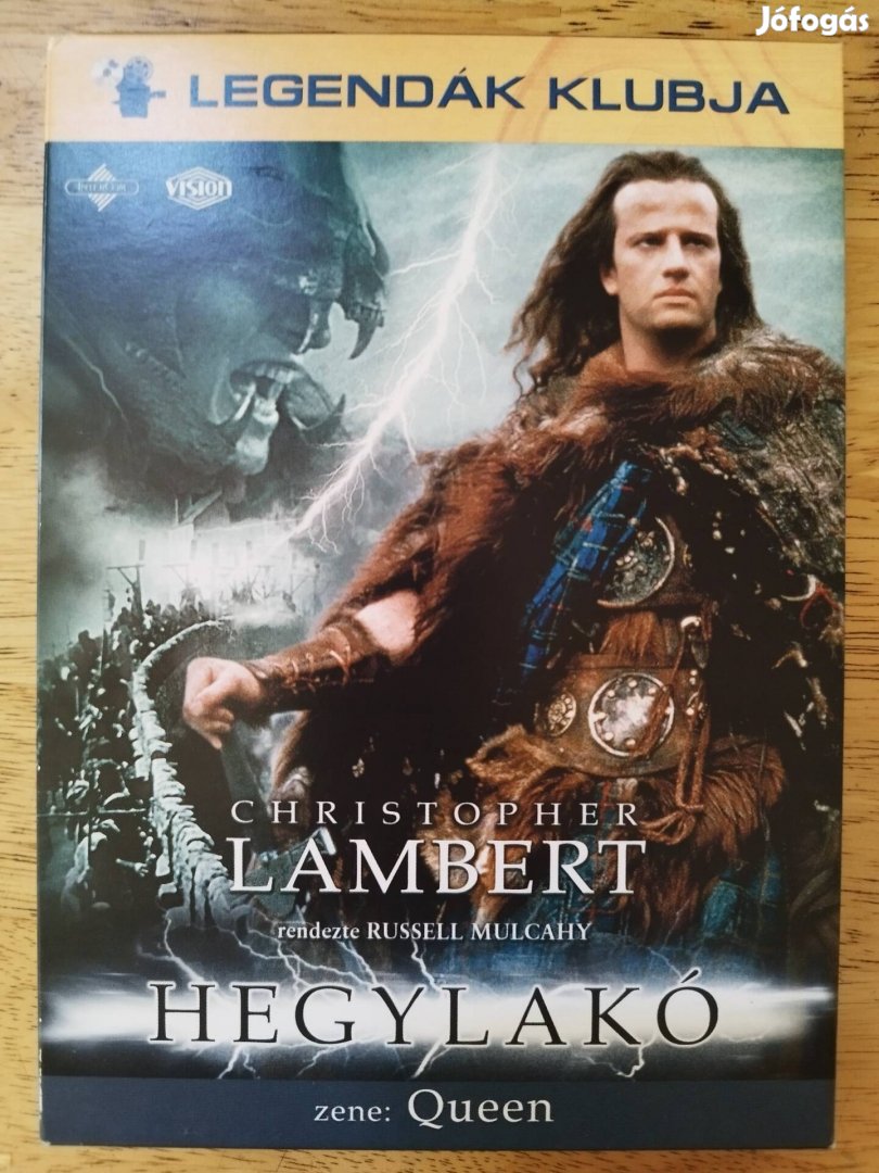 Hegylakó 1-5 teljes dvd gyűjtemény Christopher Lambert 