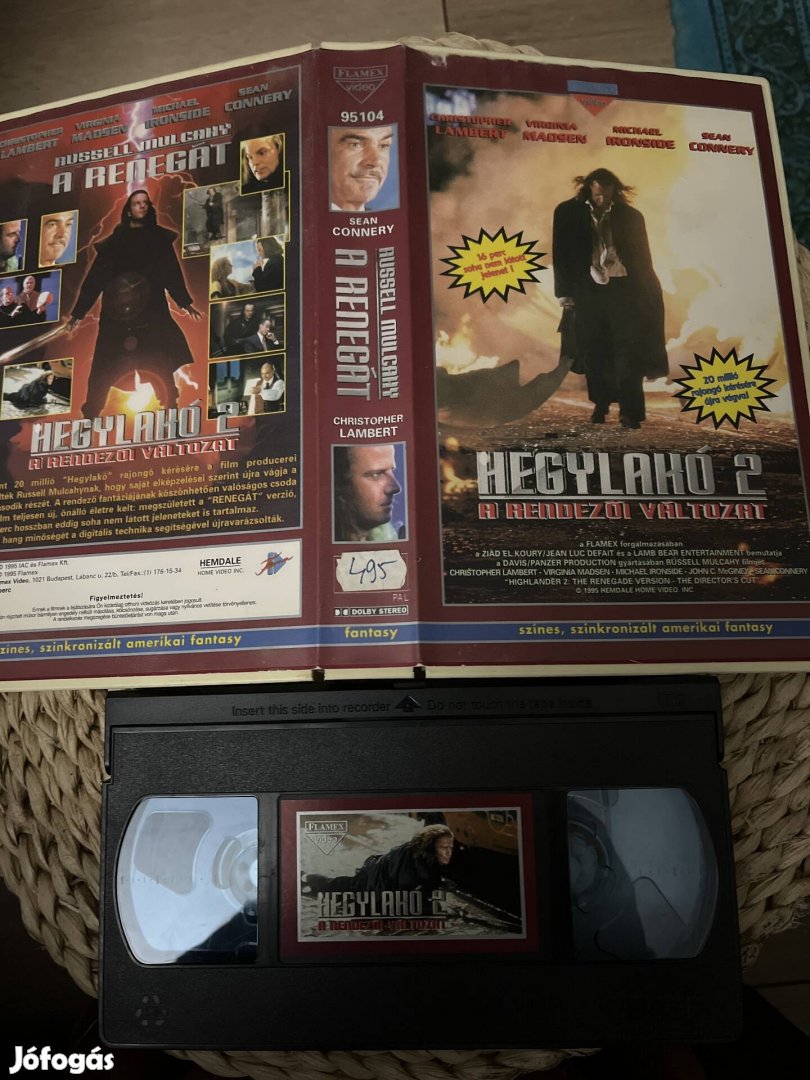 Hegylakó 2 vhs film