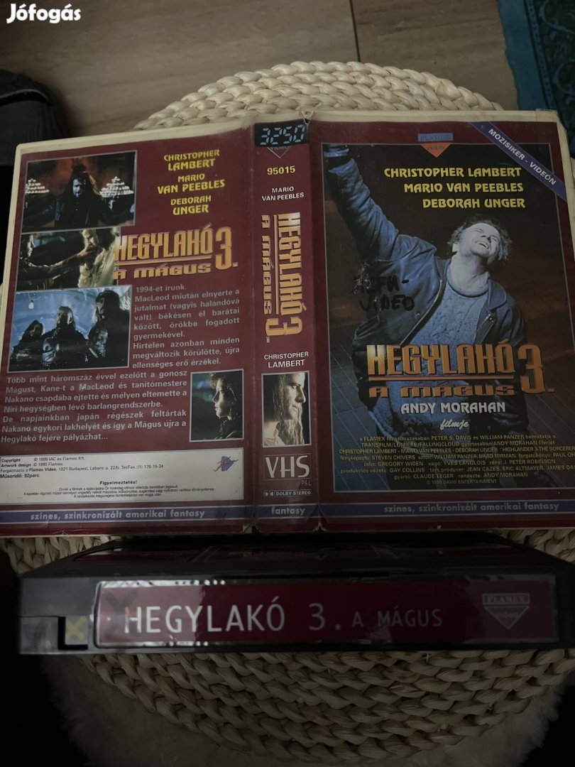 Hegylakó 3 a mágus vhs