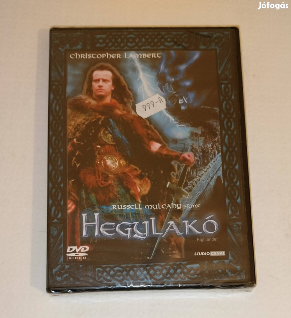 Hegylakó dvd bontatlan Christopher Lambert 