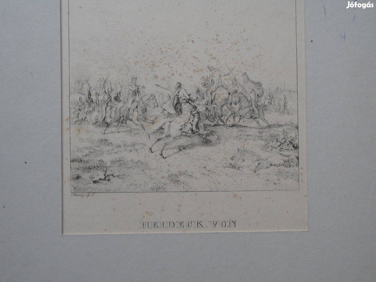 Heideck: Csatjelenet Napóleoni háborúk - No. 193 / 33*25 cm