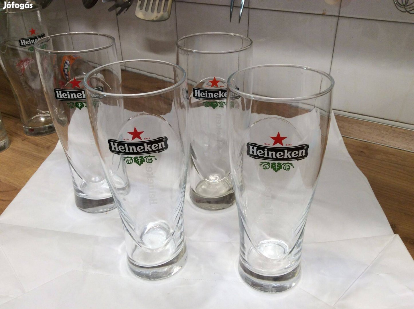Heineken pohár sörös pohár 0,5l új söröspohár 5dl
