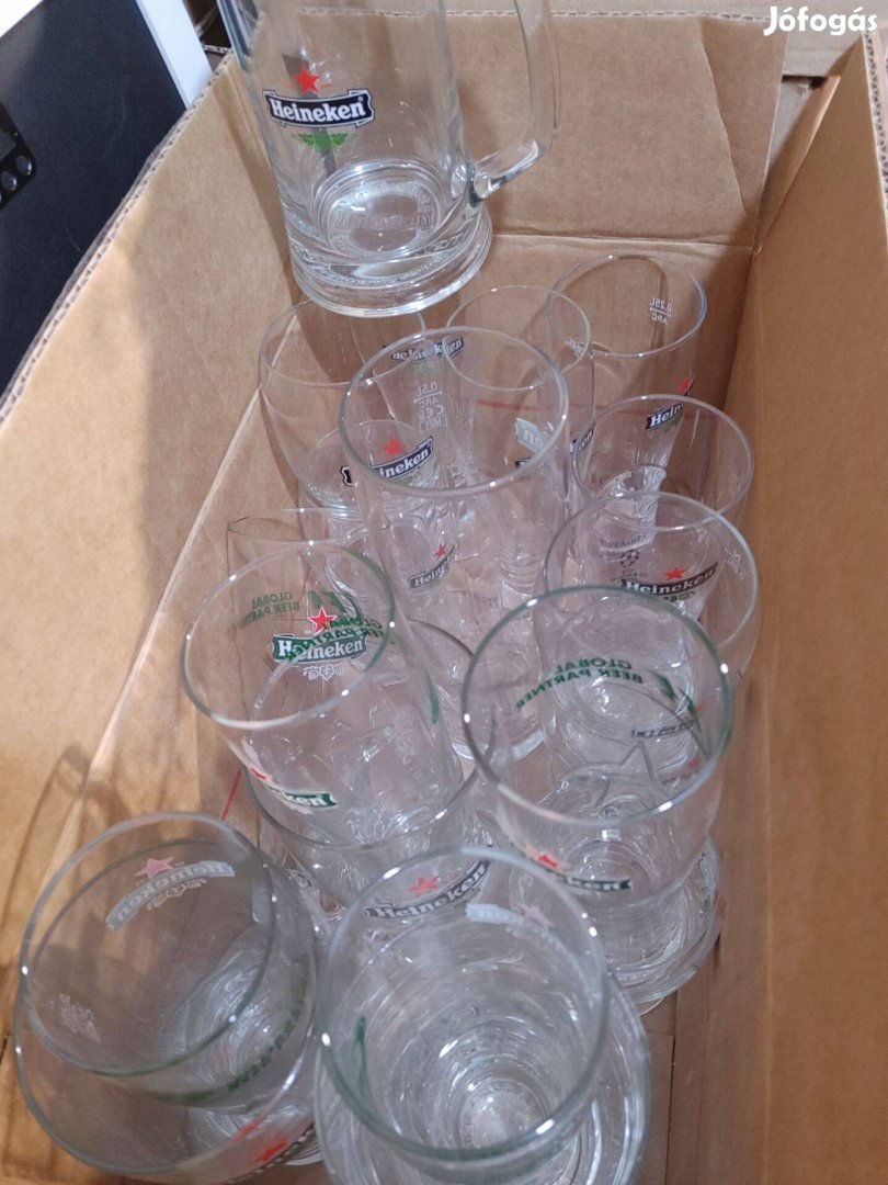 Heineken poharak 900 Ftdb