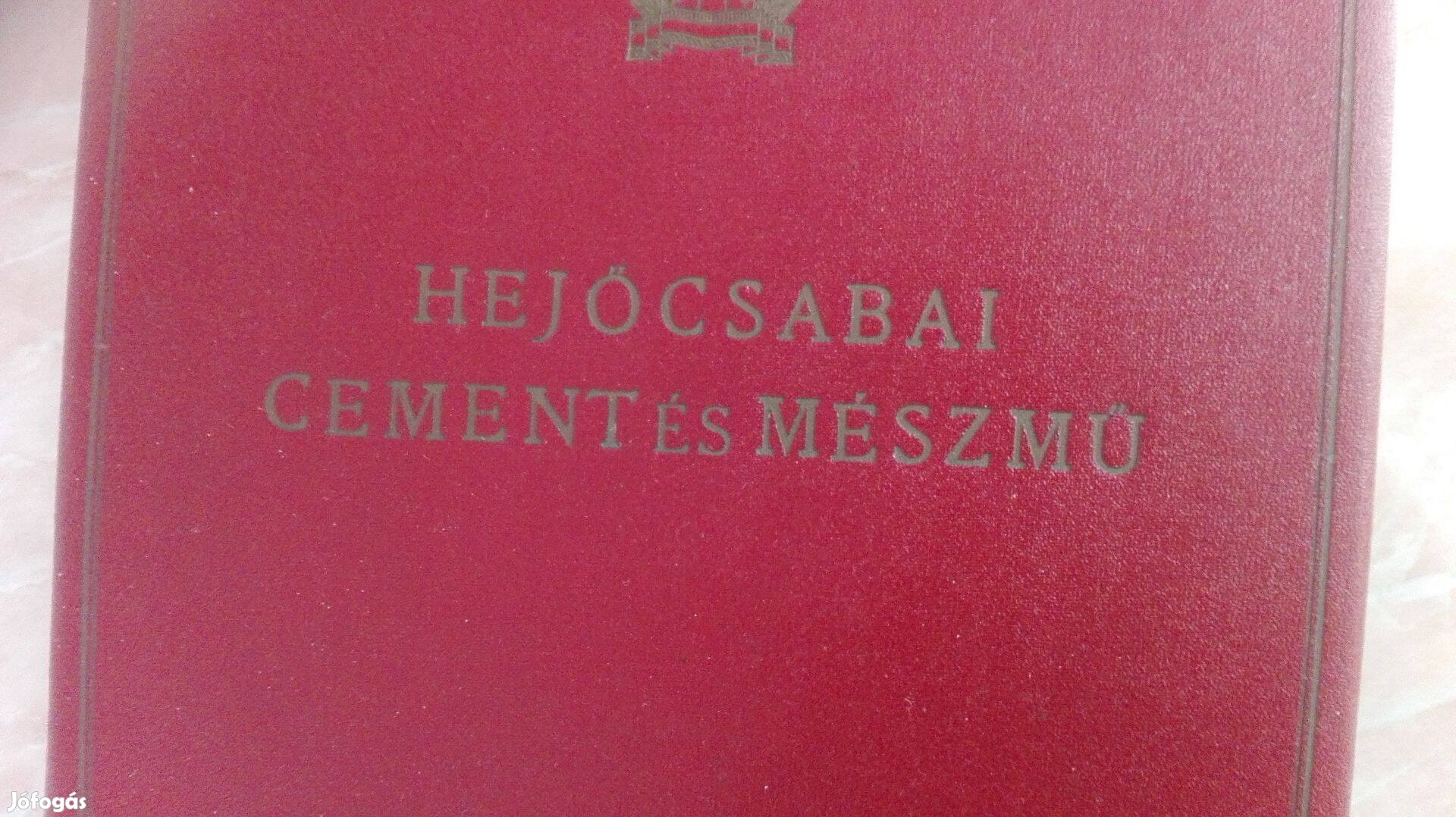 Hejőcsabai Cement és Mészmű 1950-es fotóalbuma