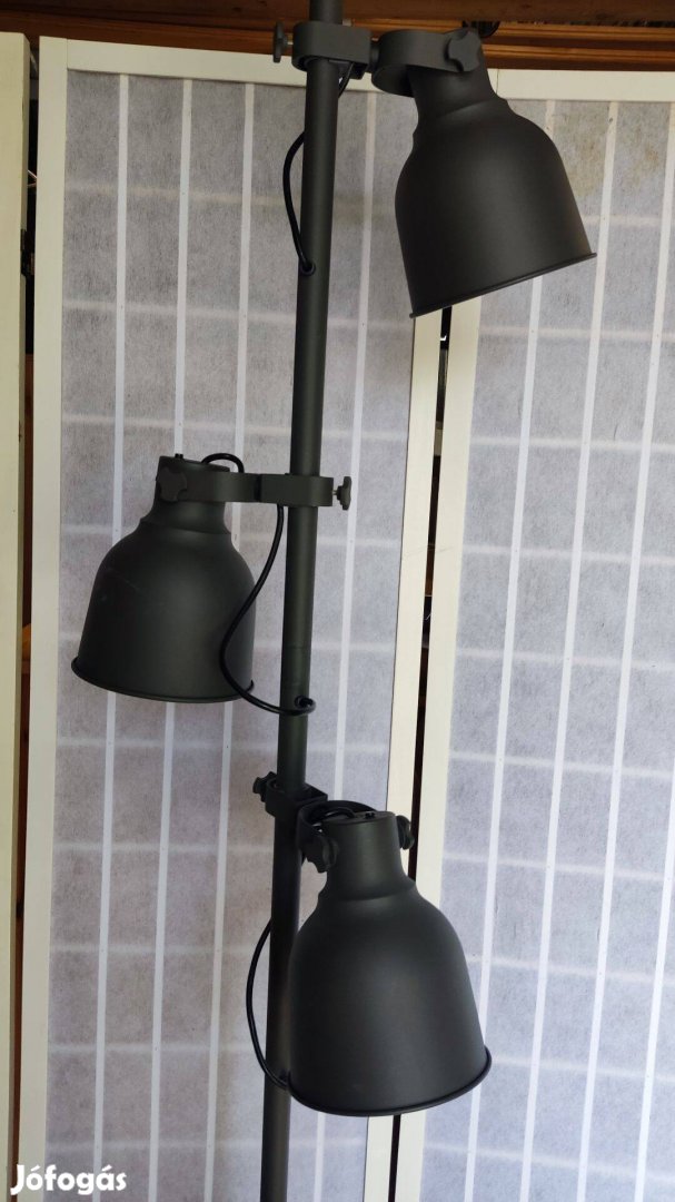 Hektar Állólámpa 3 spottal, sötétszürke IKEA