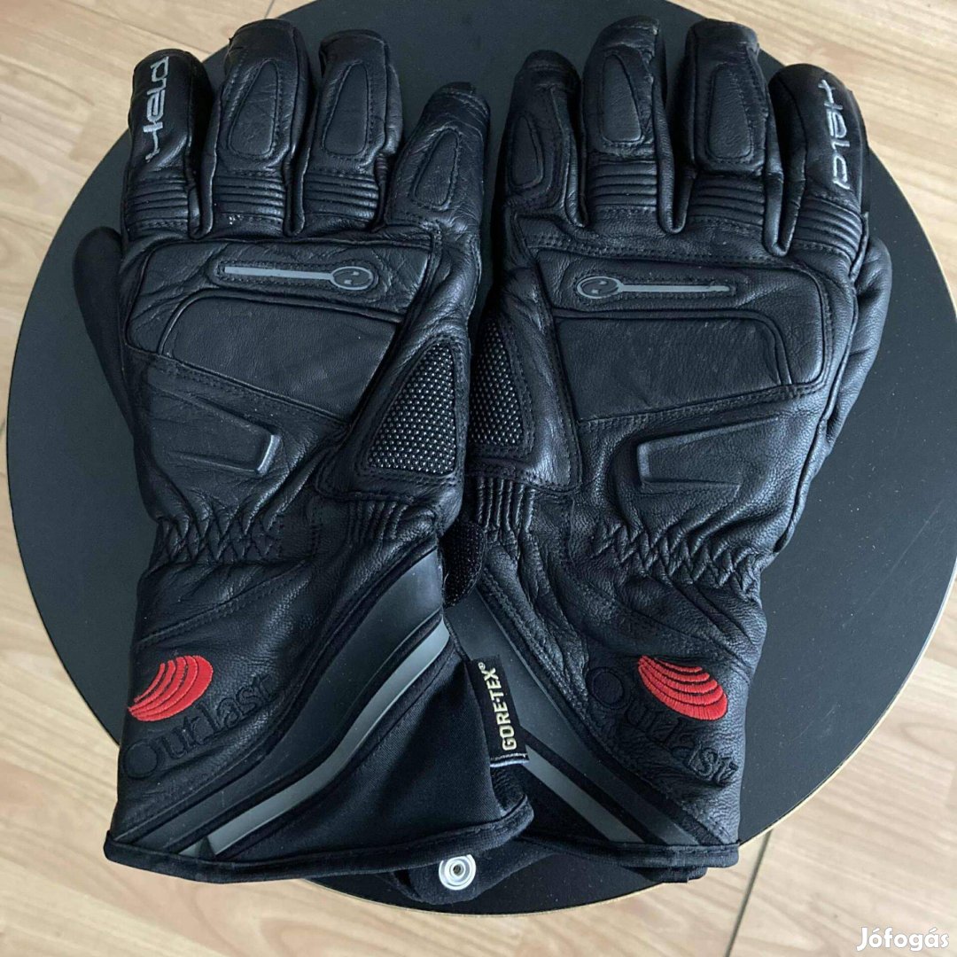 Held bőr motoros kesztyű XL-es