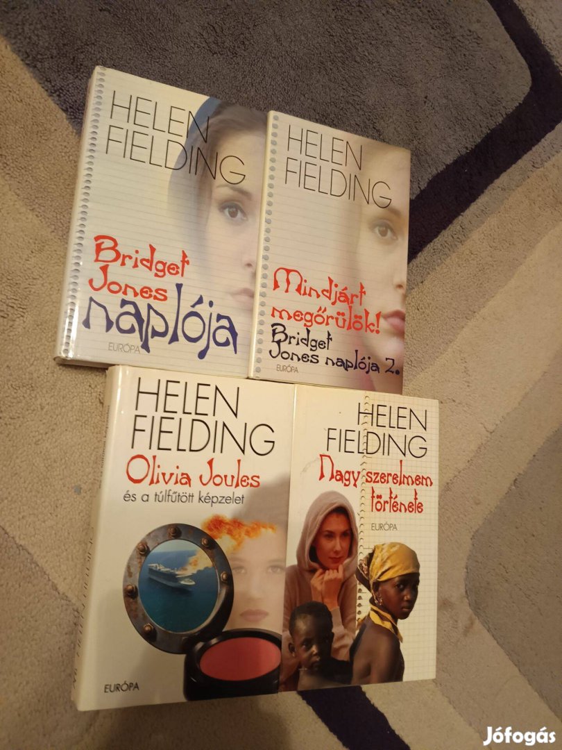 Helen Fielding könyvcsomag 4 db könyv