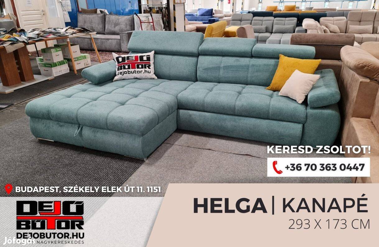 Helga rugós sarok kanapé aston 12 ülőgarnitúra 295x173 cm ágyazható