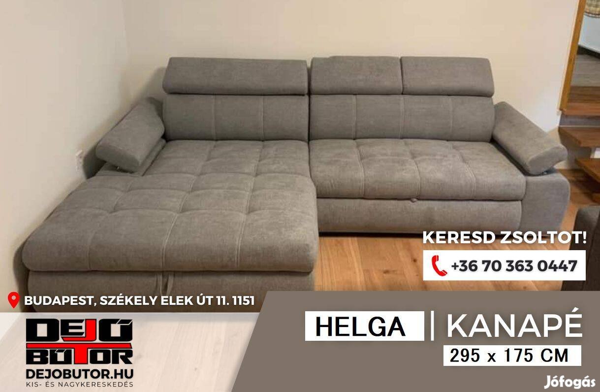 Helga sarok hátfalas rugós kanapé ülőgarnitúra 295x175 cm aston 13