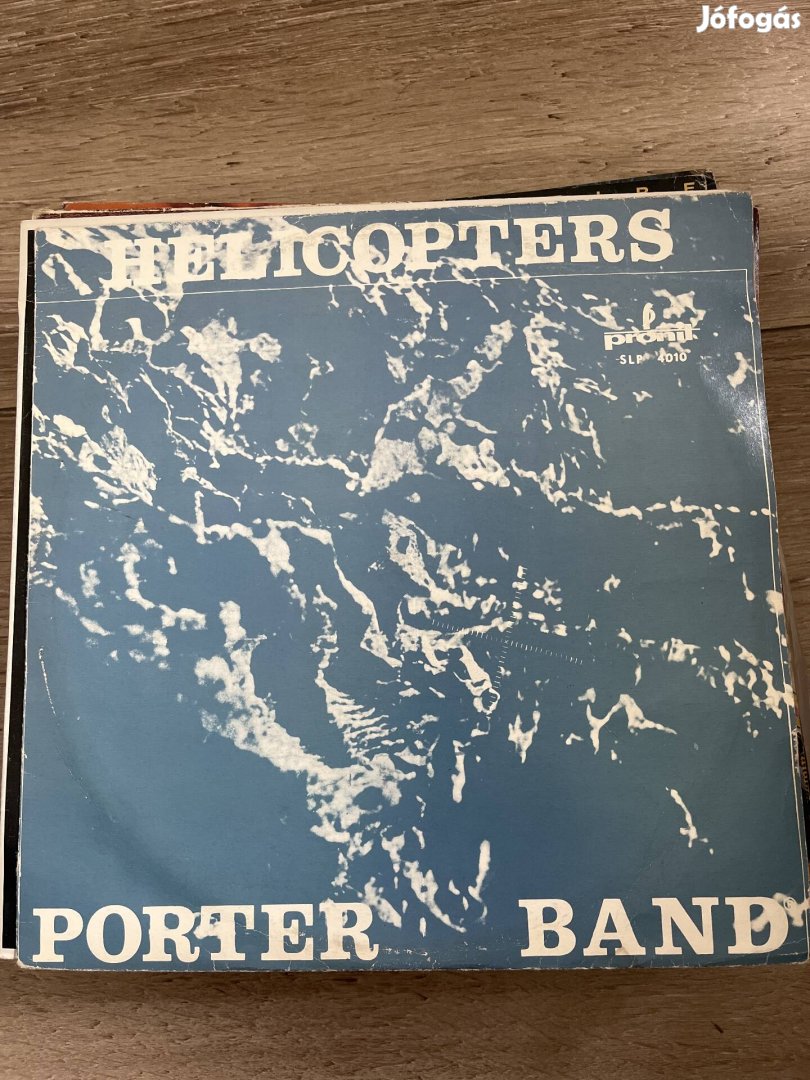 Helicopters porter band bakelit vinyl