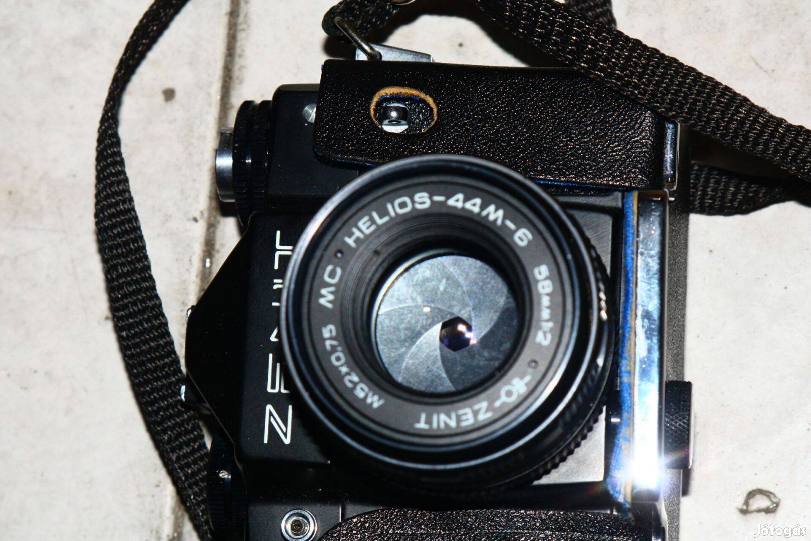 Helios 44M-6 Szép Állapot Tiszta Lencsék Blende Tiszta