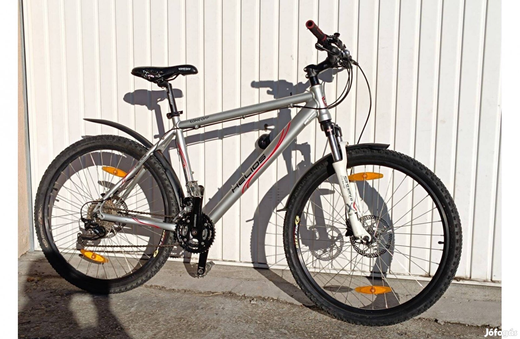 Helios KTM férfi 26"-os aluvázas hidraulikus tárcsafékes kerékpár