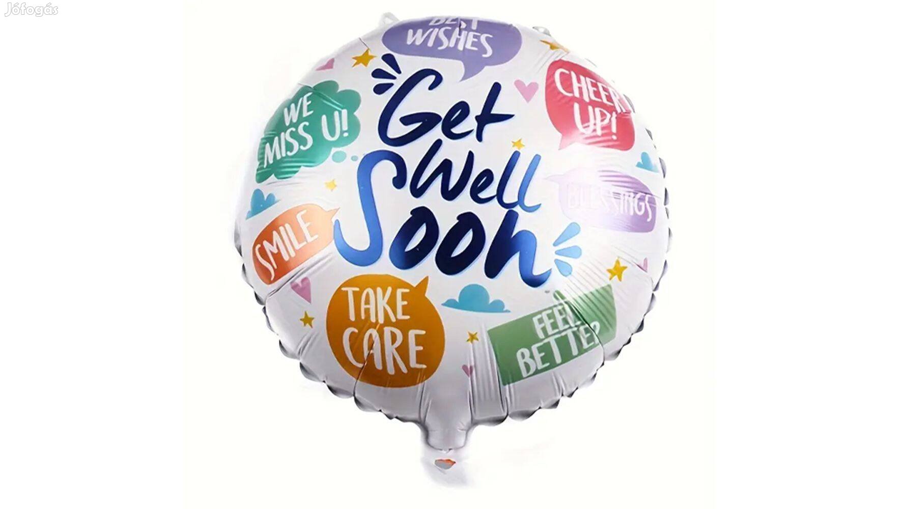 Héliumos lufi - "Get Well Soon" (45 cm) - Debrecen