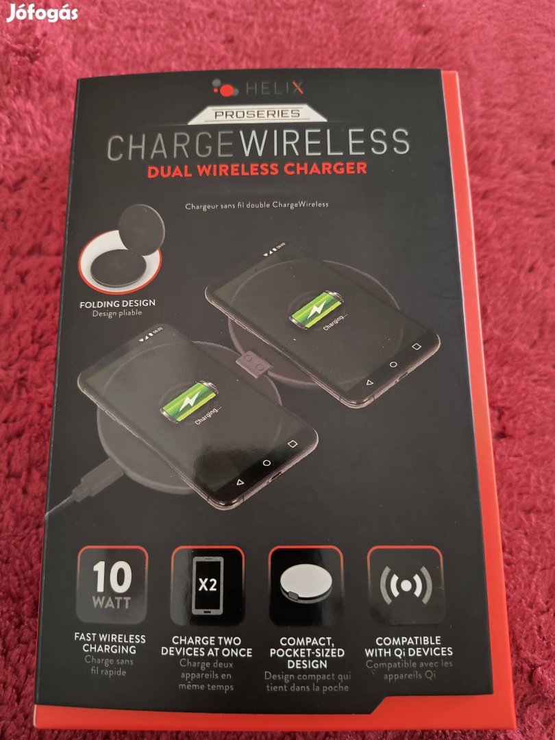 Helix Charge Wireless vezeték nélküli töltő