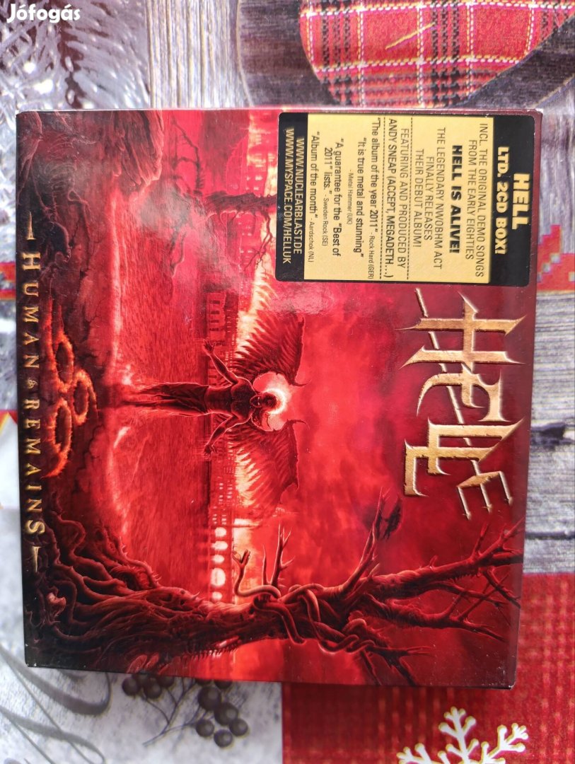 Hell Human Remains  + Demos 1982-1986 (deluxe limited edition cd box)