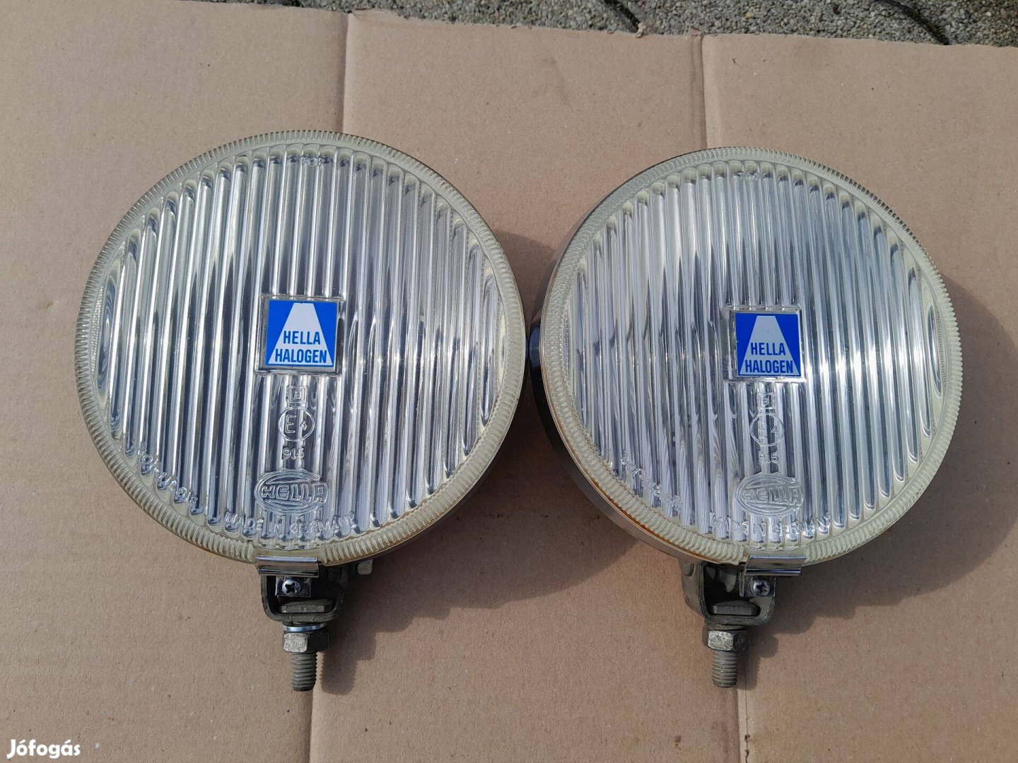 Hella 160 Classic krómozott lámpa veterán