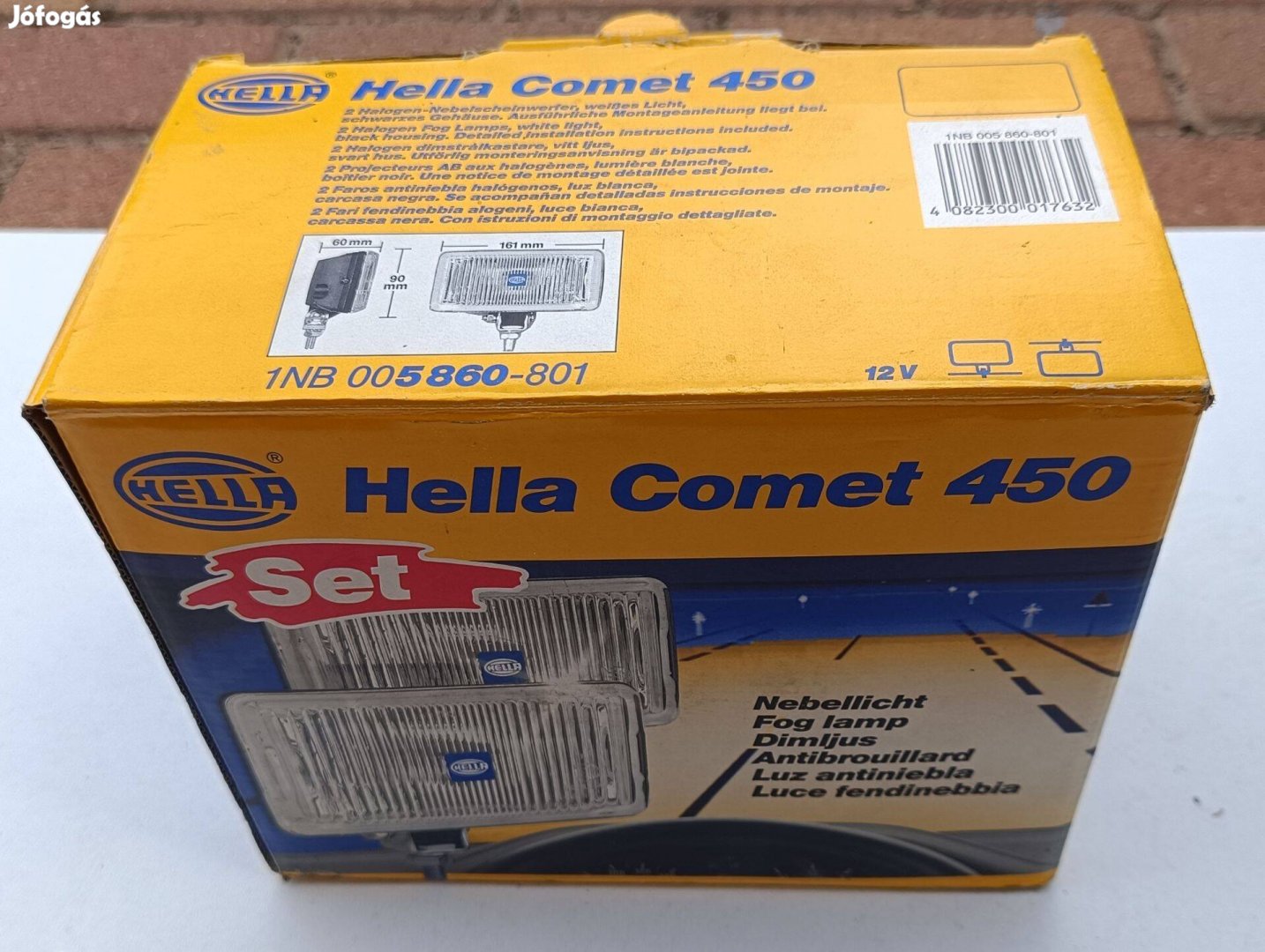 Hella Comet 450 ködlámpa, 1db