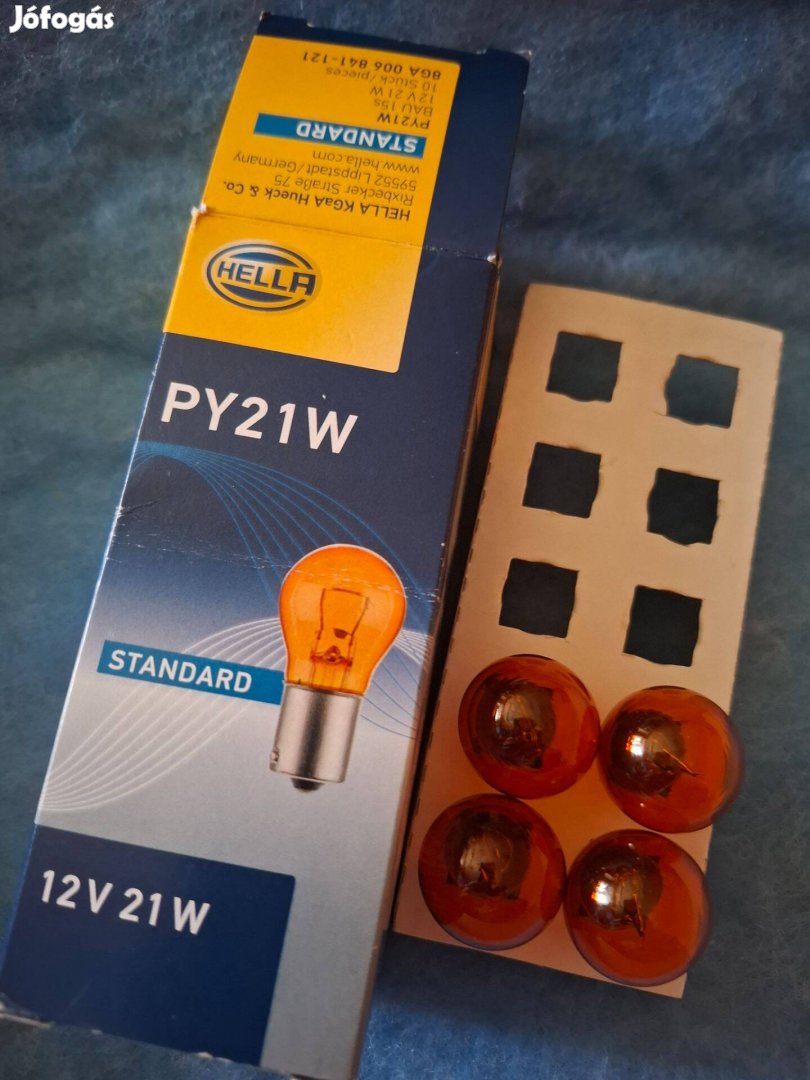 Hella PY21W jelző izzó