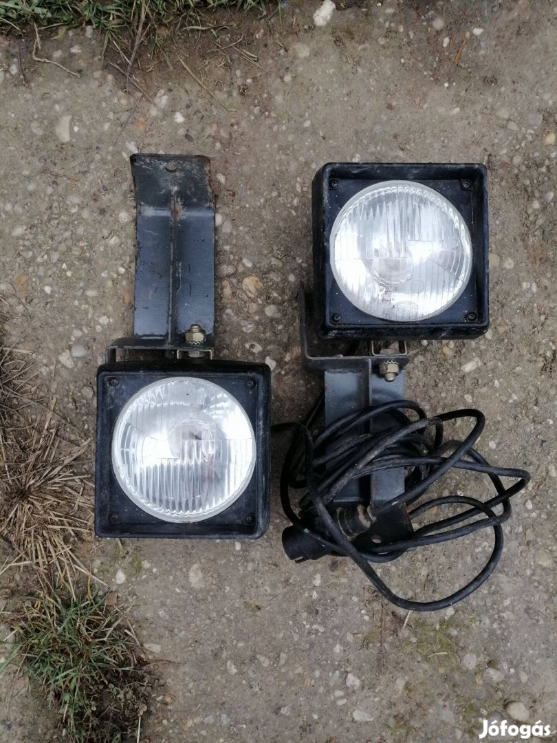 Hella munka -pót lámpa új gyári komplett szett ,LED -ezhető is