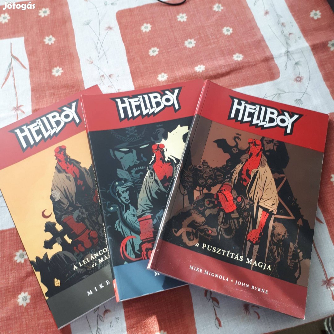 Hellboy 1-3 képregény eladó!