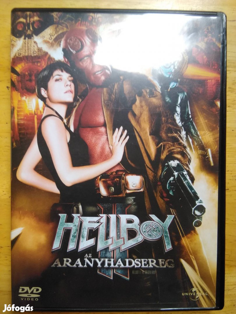 Hellboy 2 az aranyhadsereg dvd Guillermo Del Toro