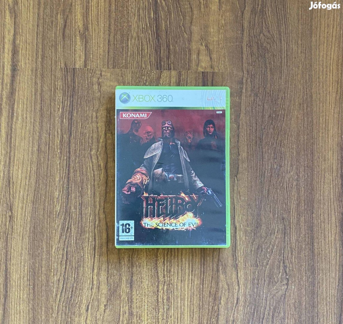 Hellboy The Science of Evil eredeti Xbox 360 játék