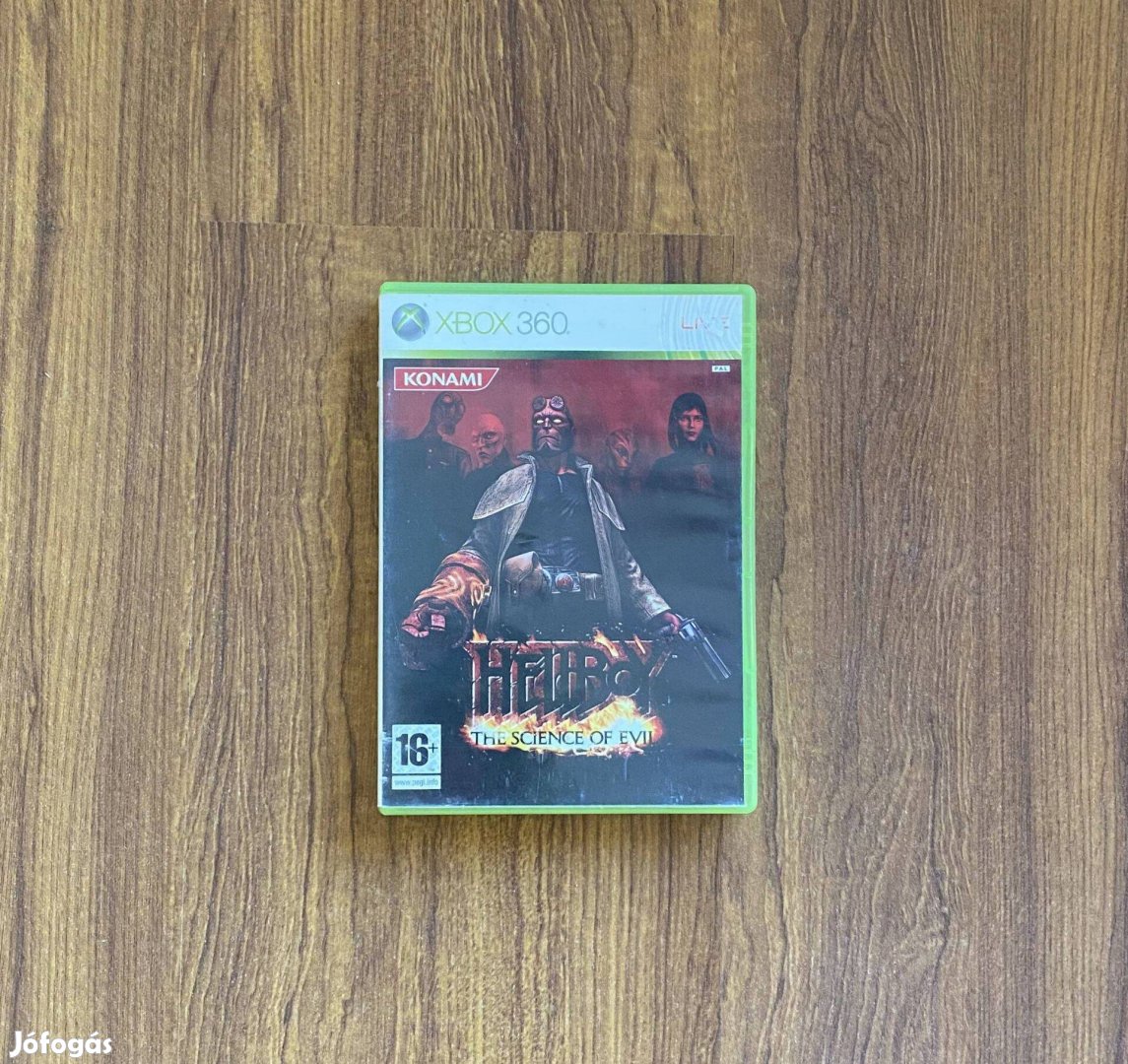 Hellboy The Science of Evil eredeti Xbox 360 játék