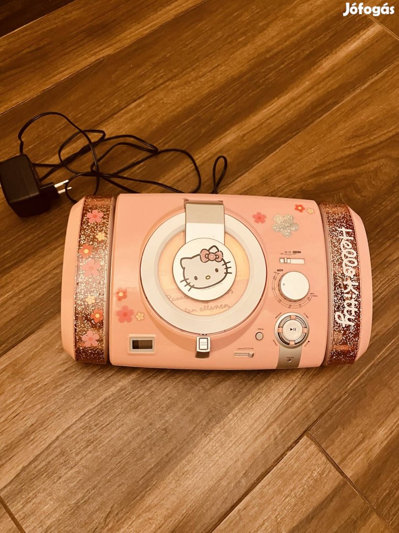 Hello Kitty CD Rádi lejátszó vétel előtt telefonon egyeztessünk 