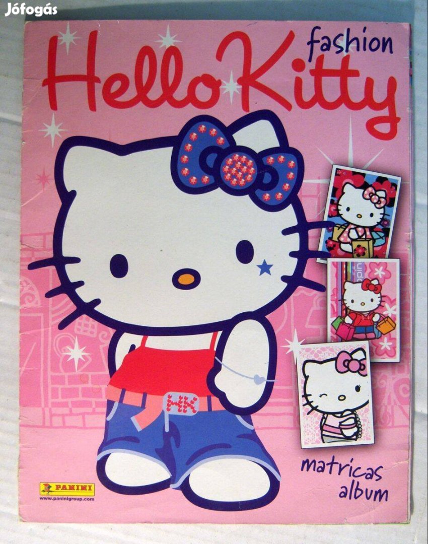 Hello Kitty Fashion Matricás Album 2013