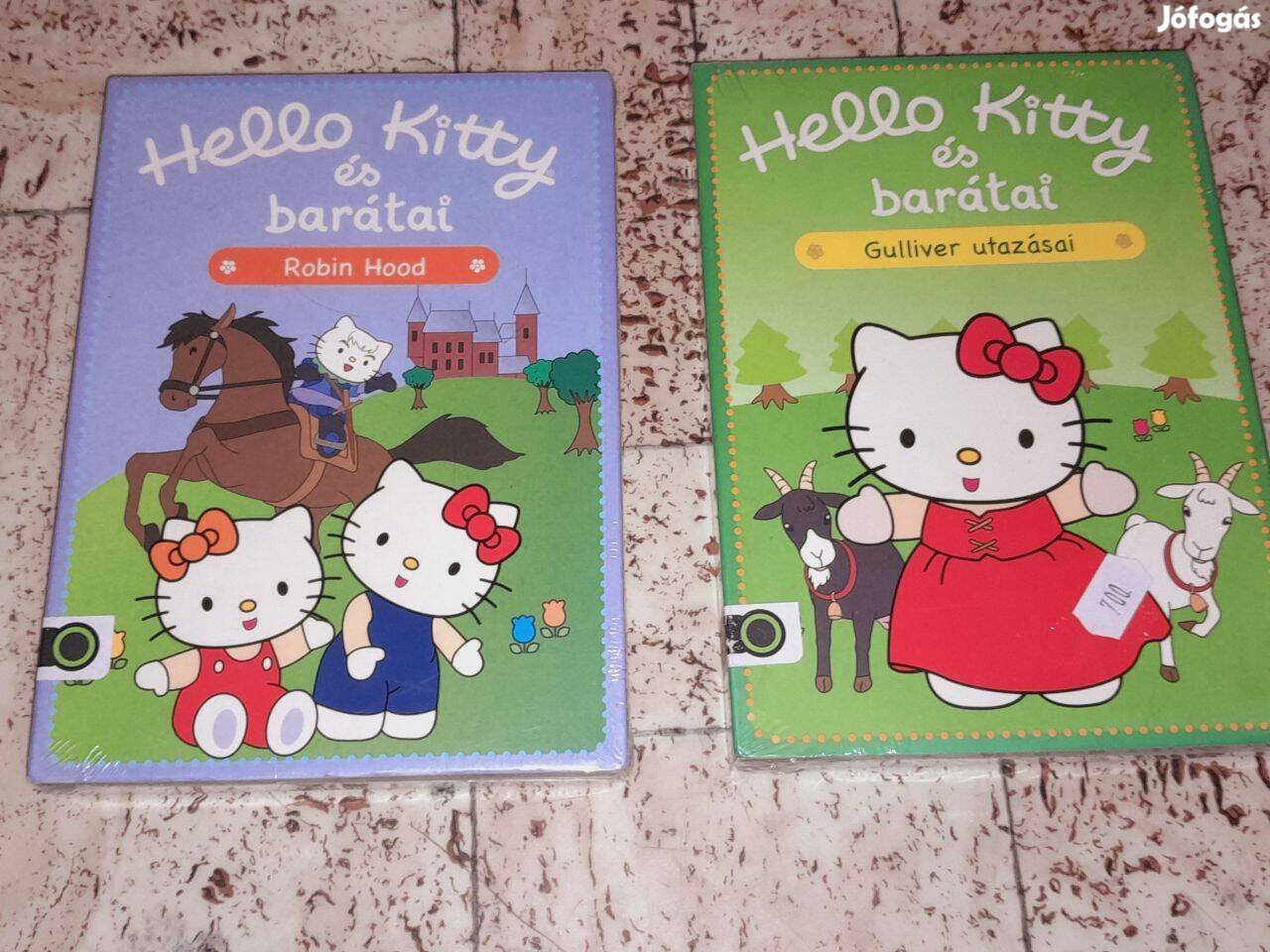 Hello Kitty és barátai 2db DVD (1991) Új, fóliás bontatlan szinkronos