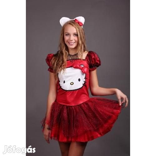 Hello Kitty felnőtt jelmez - M 880397