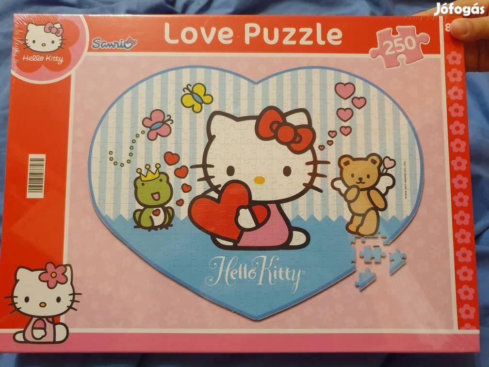 Hello Kitty forma puzzle új bontatlan 1200 Ft